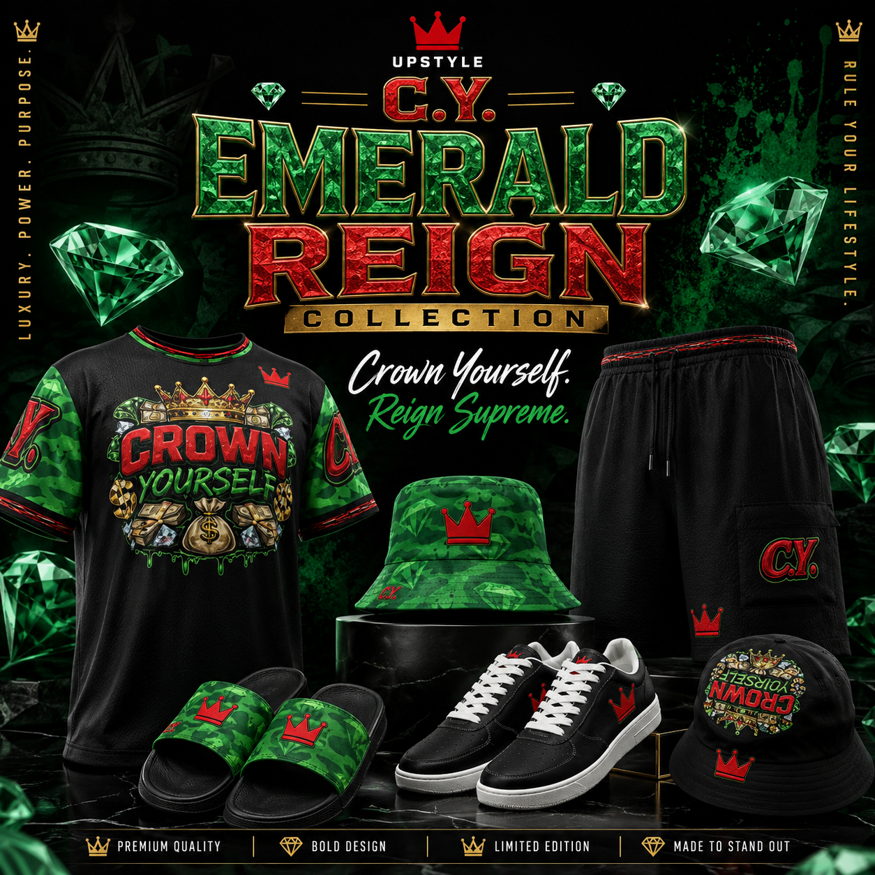 The C.Y. Emerald Reign Collection