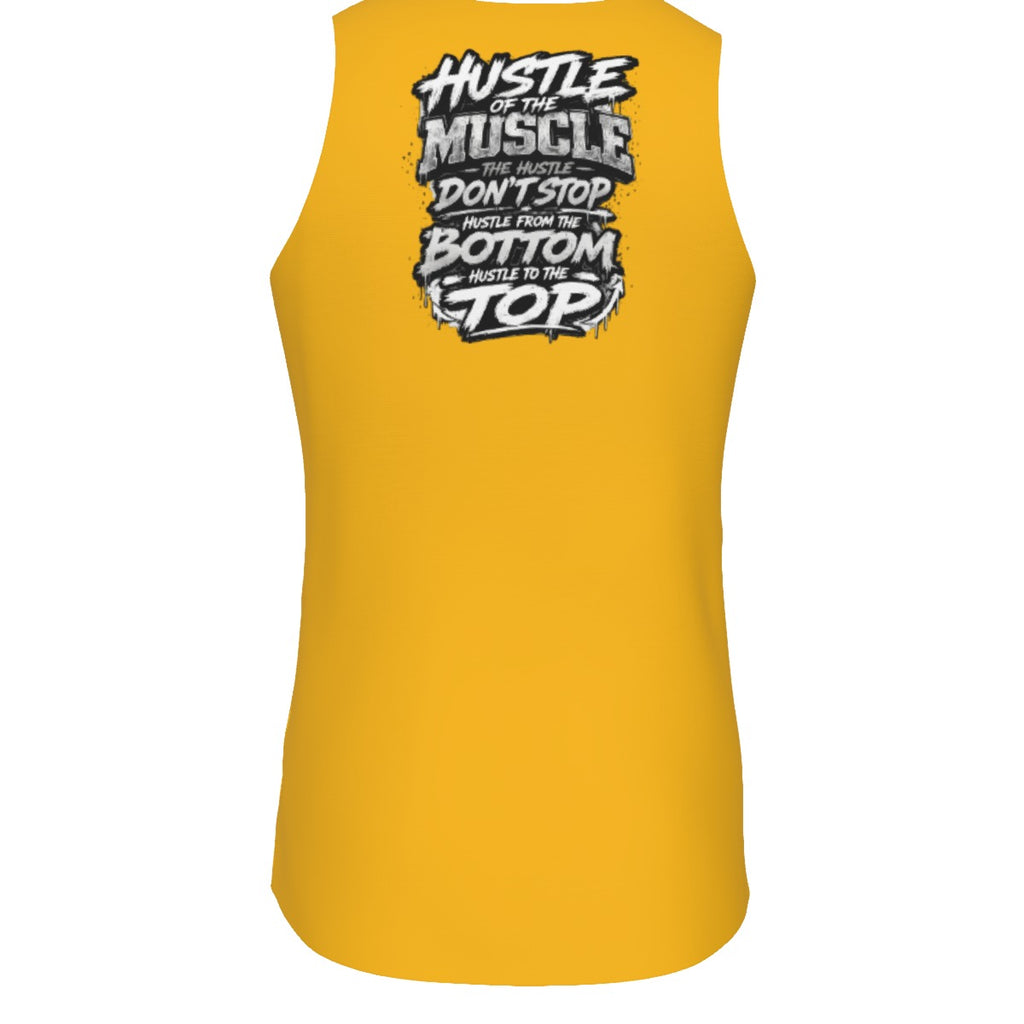 Golden Grind — Hustle Off the Muscle Men's Tank Top