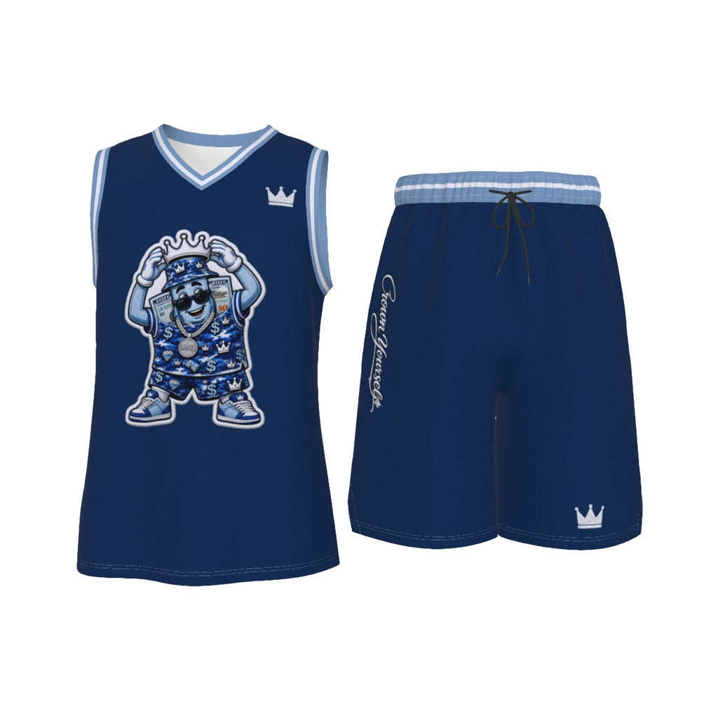 Blue Money Moves Men's Set