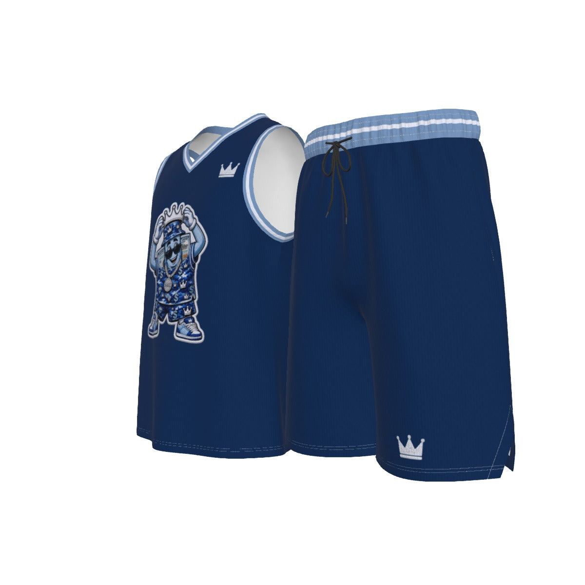 Blue Money Moves Men's Set