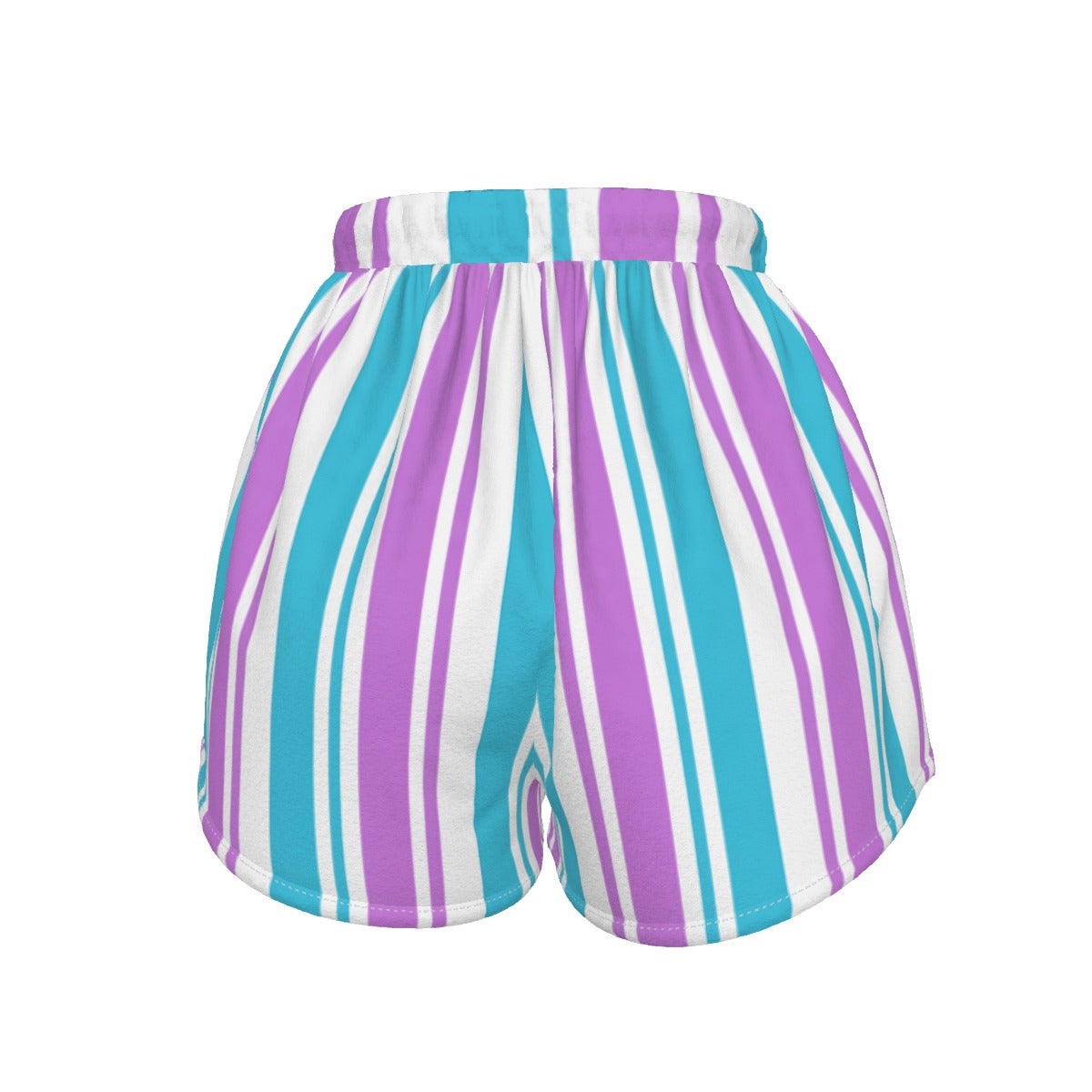 Crown Ocean Lavender Stripe Women's Shorts