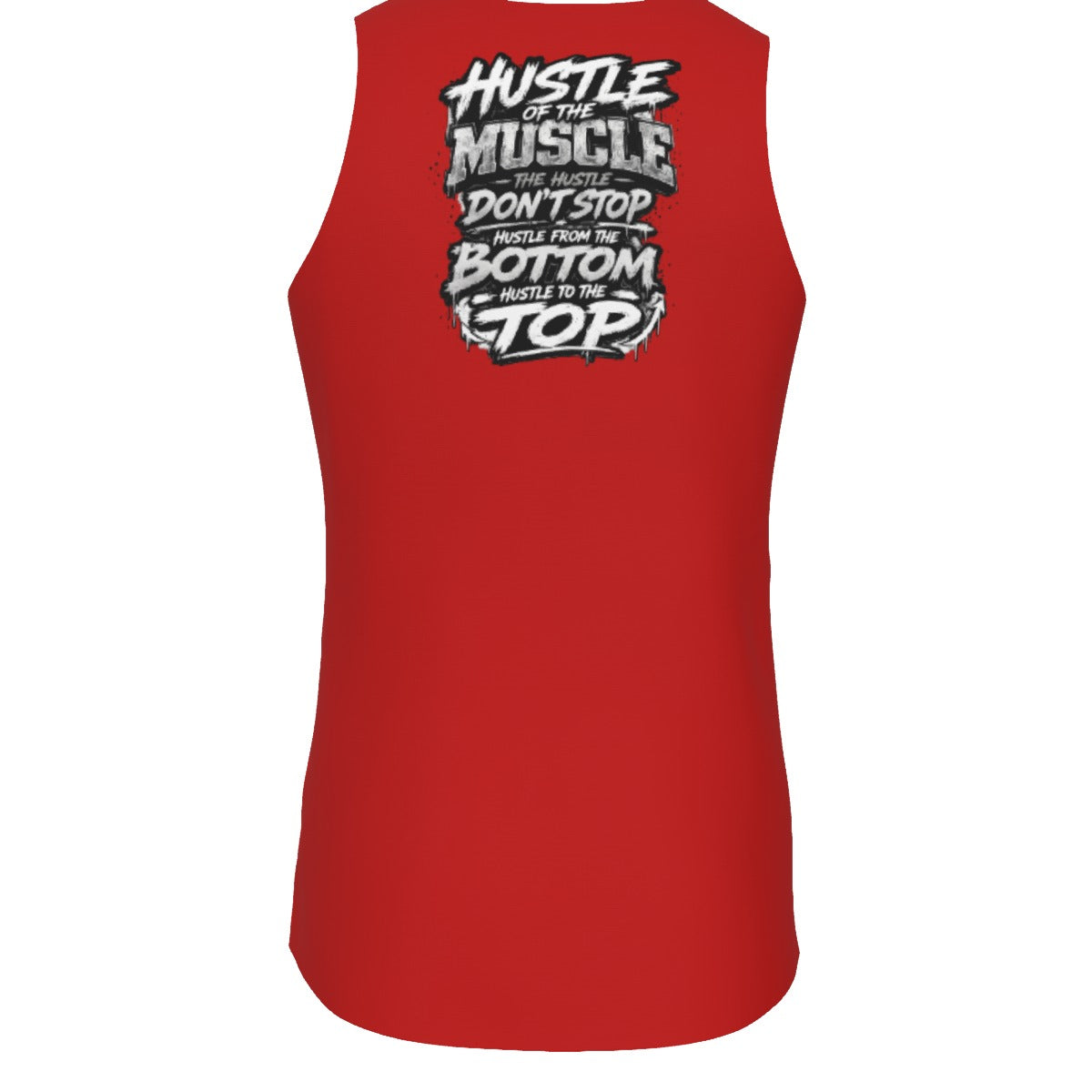 Red Pressure — Hustle Off the Muscle Men's Tank Top
