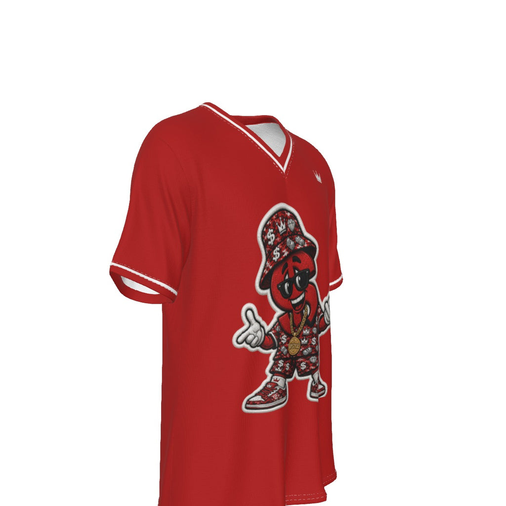 Red Alert Money Moves V-Neck T-Shirt