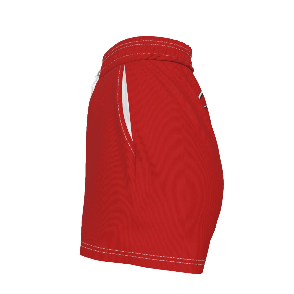 UPSTYLE Crown Luxe Shorts – Red/White