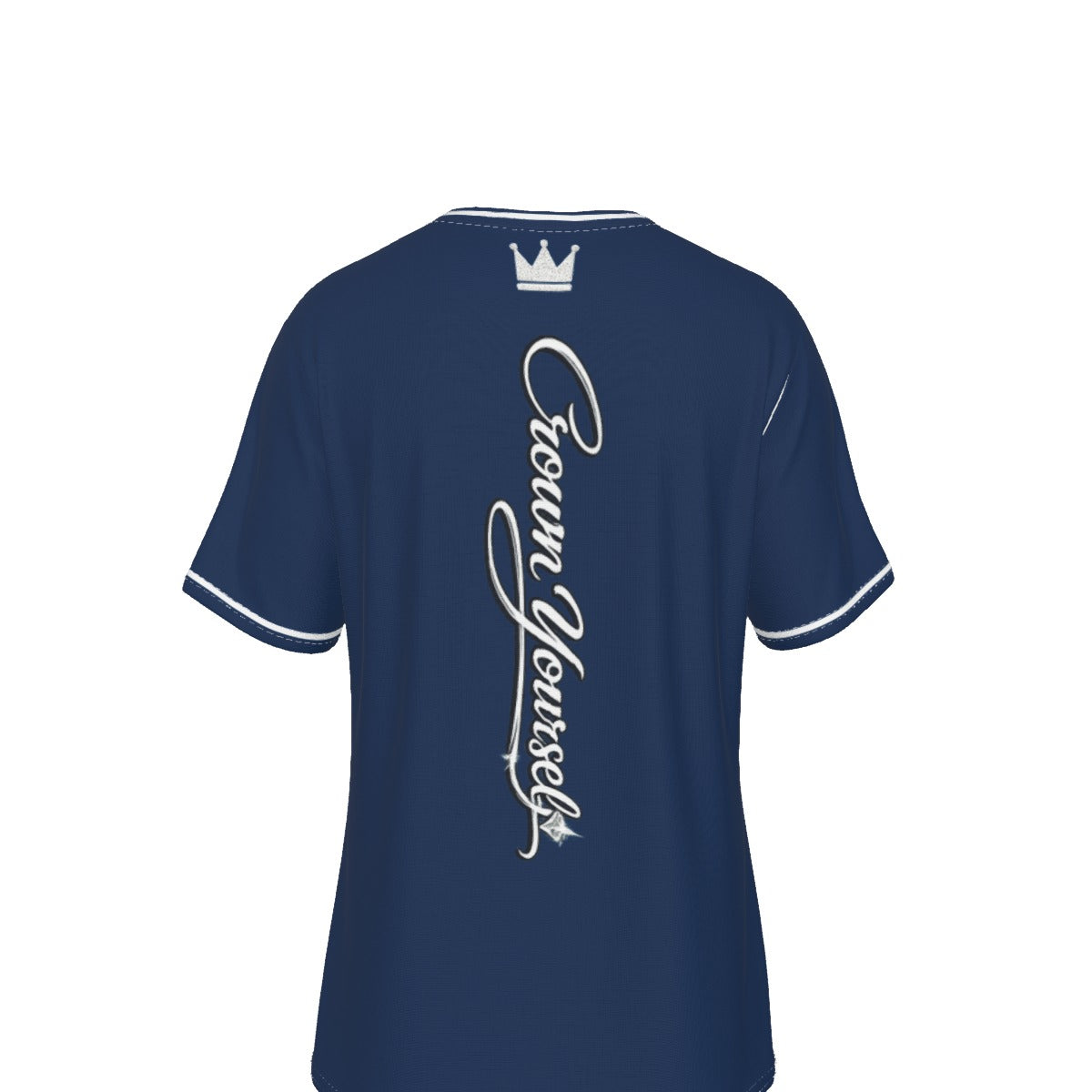 Blue Money Moves V-Neck T-Shirt