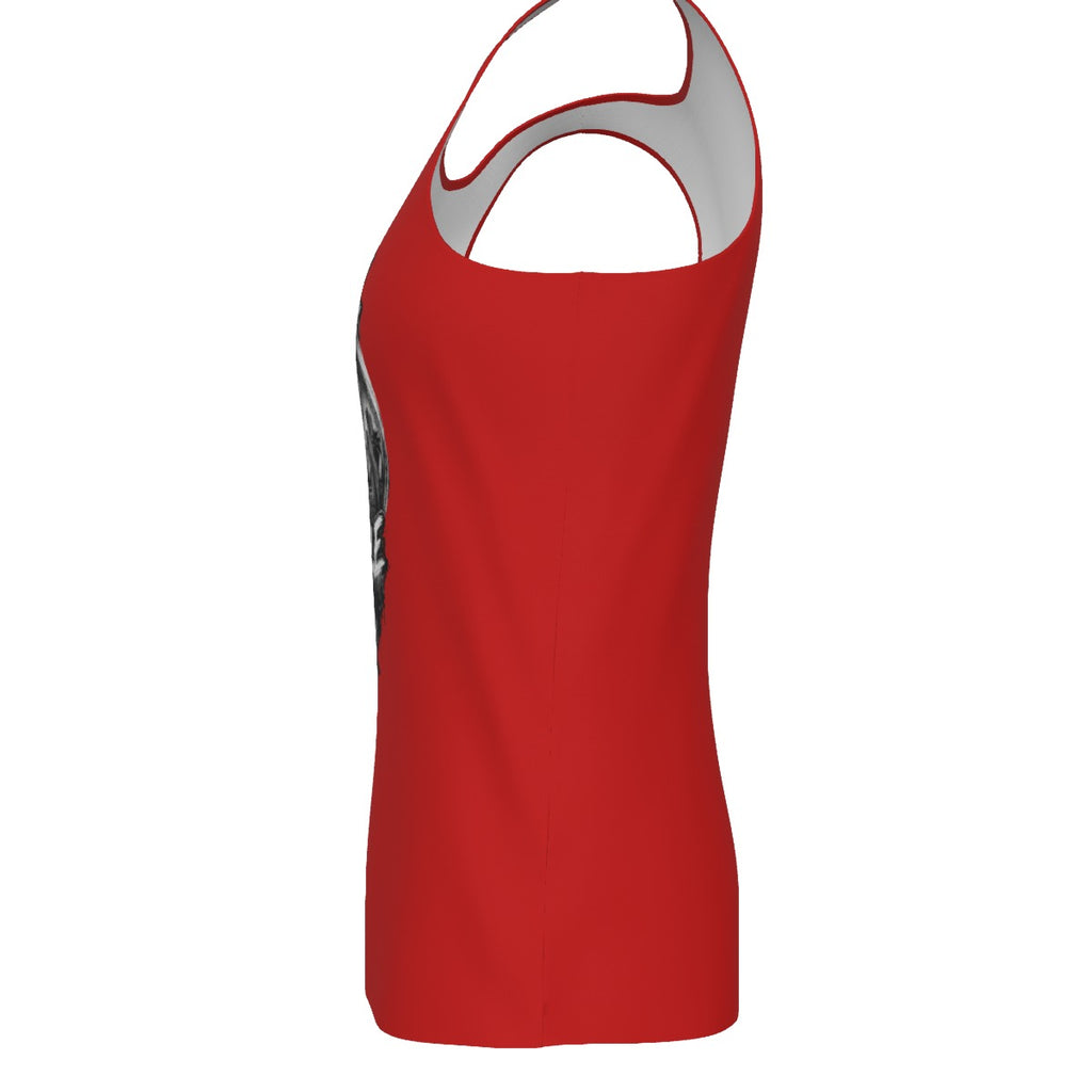 Red Pressure — Hustle Off the Muscle Men's Tank Top
