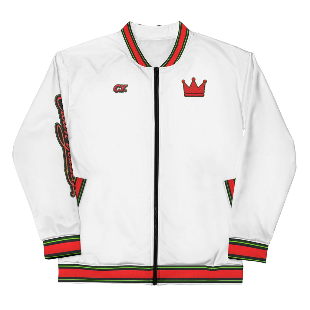 Crown On Bomber Jacket