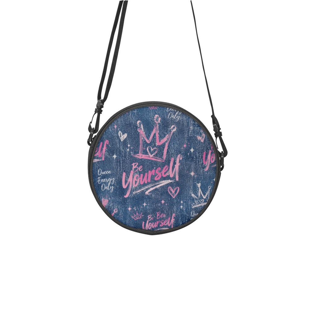 Midnight Queen Round Satchel Bags