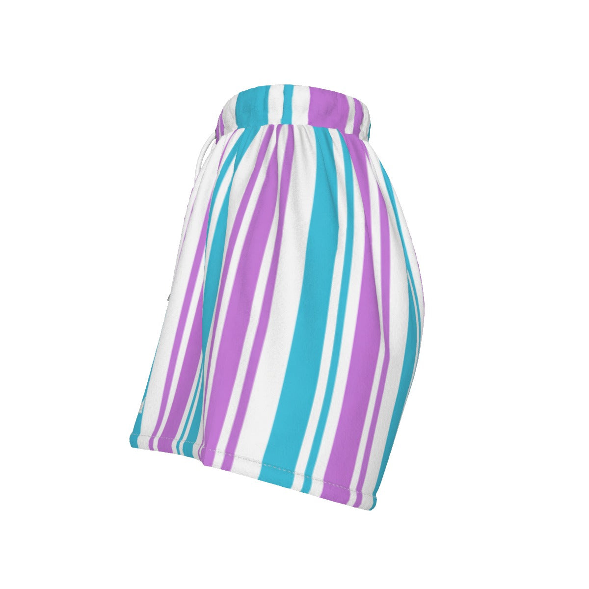 Crown Ocean Lavender Stripe Women's Shorts