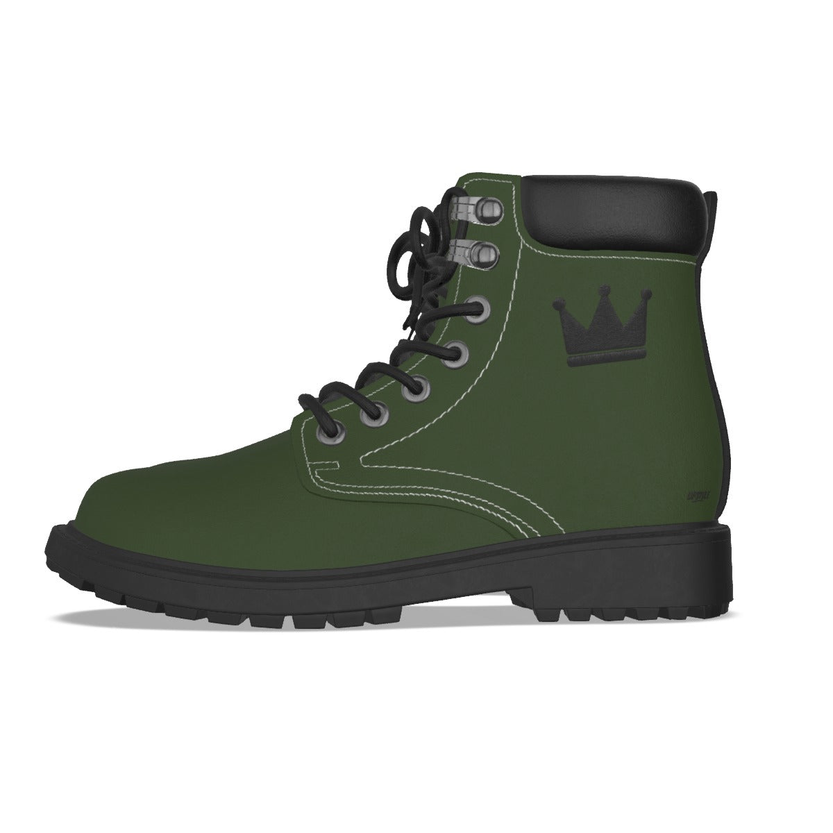 Crown Yourself Men's Boots Forest Green/Black