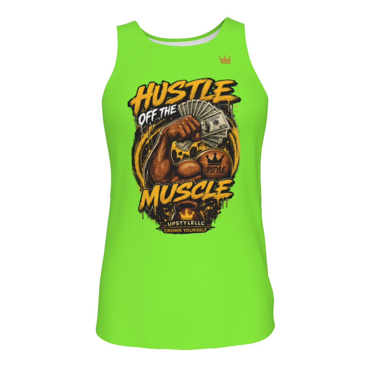 Money Voltage— Hustle Off the Muscle Men's Tank Top