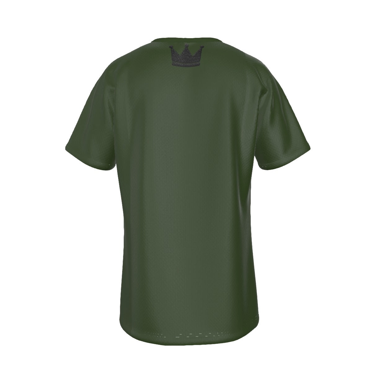 CrownYourself Forest Green/Black T-Shirt| Birdseye