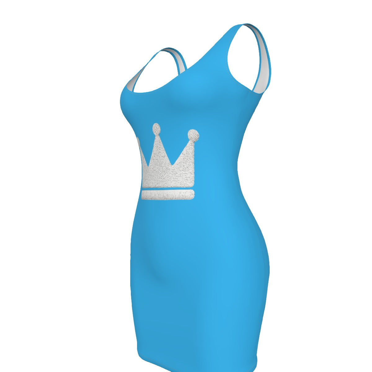 Crown Bby Blu Women's Bodycon Dress