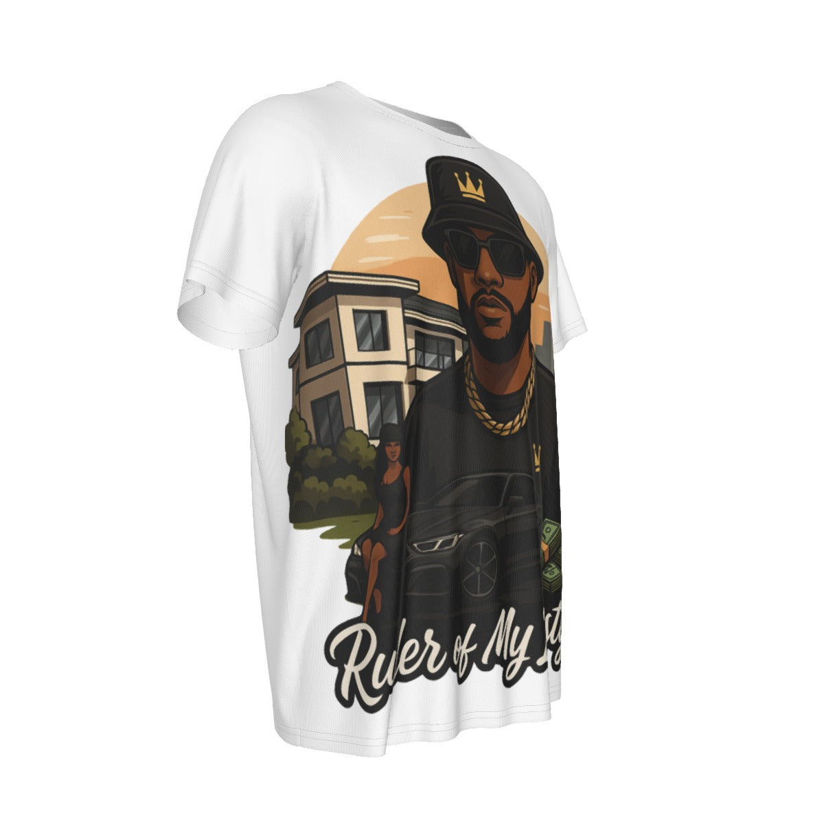 RML1 Men's Round Neck Short Sleeve T-Shirt