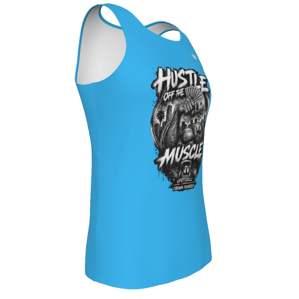 Blue Motion — Hustle Off the Muscle Men's Tank Top