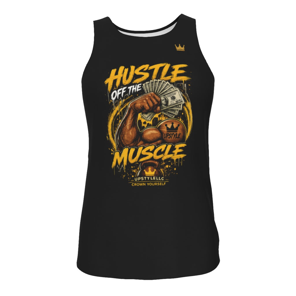 Black Grind — Hustle Off the Muscle Men's Tank Top