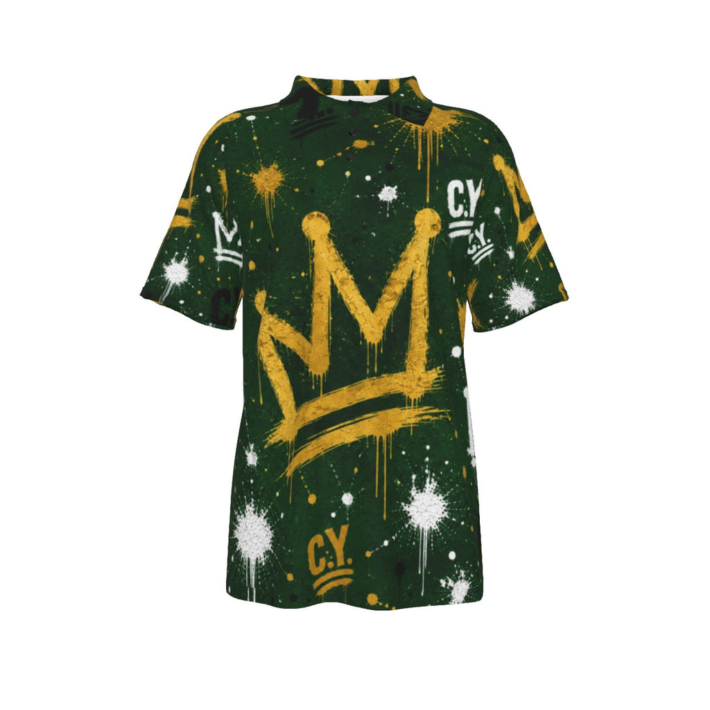C.Y. Crown code- Emerald Empire Men's Polo