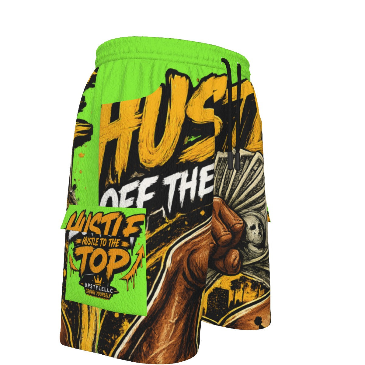 Money Voltage— Hustle Off the Muscle Men's Cargo Shorts