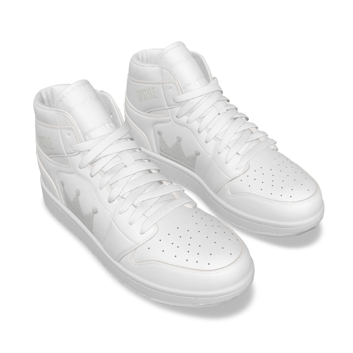 Crown All White Men's UPSTYLE Shoes