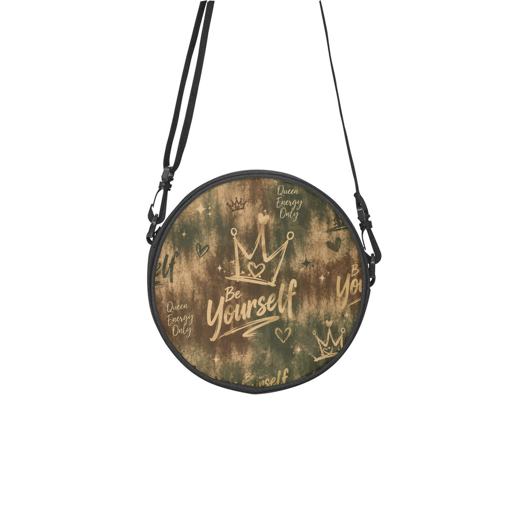 Luxury Gold Round Satchel Bags