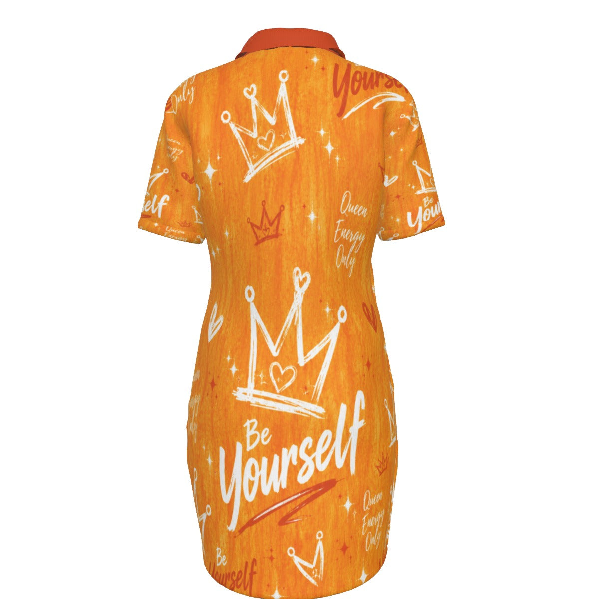 Citrus Queen Women's Polo Collar Dress