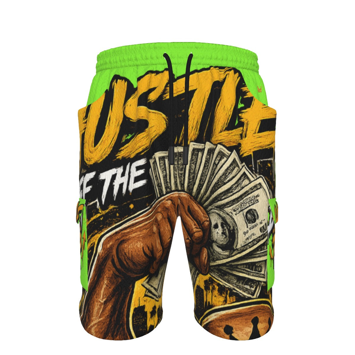 Money Voltage— Hustle Off the Muscle Men's Cargo Shorts