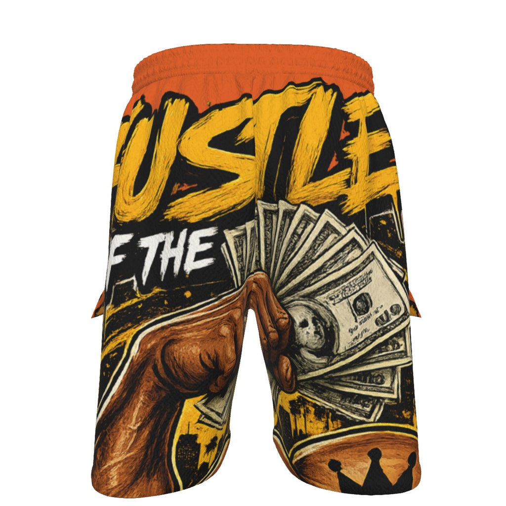 Heat Check— Hustle Off the Muscle Men's Cargo Shorts