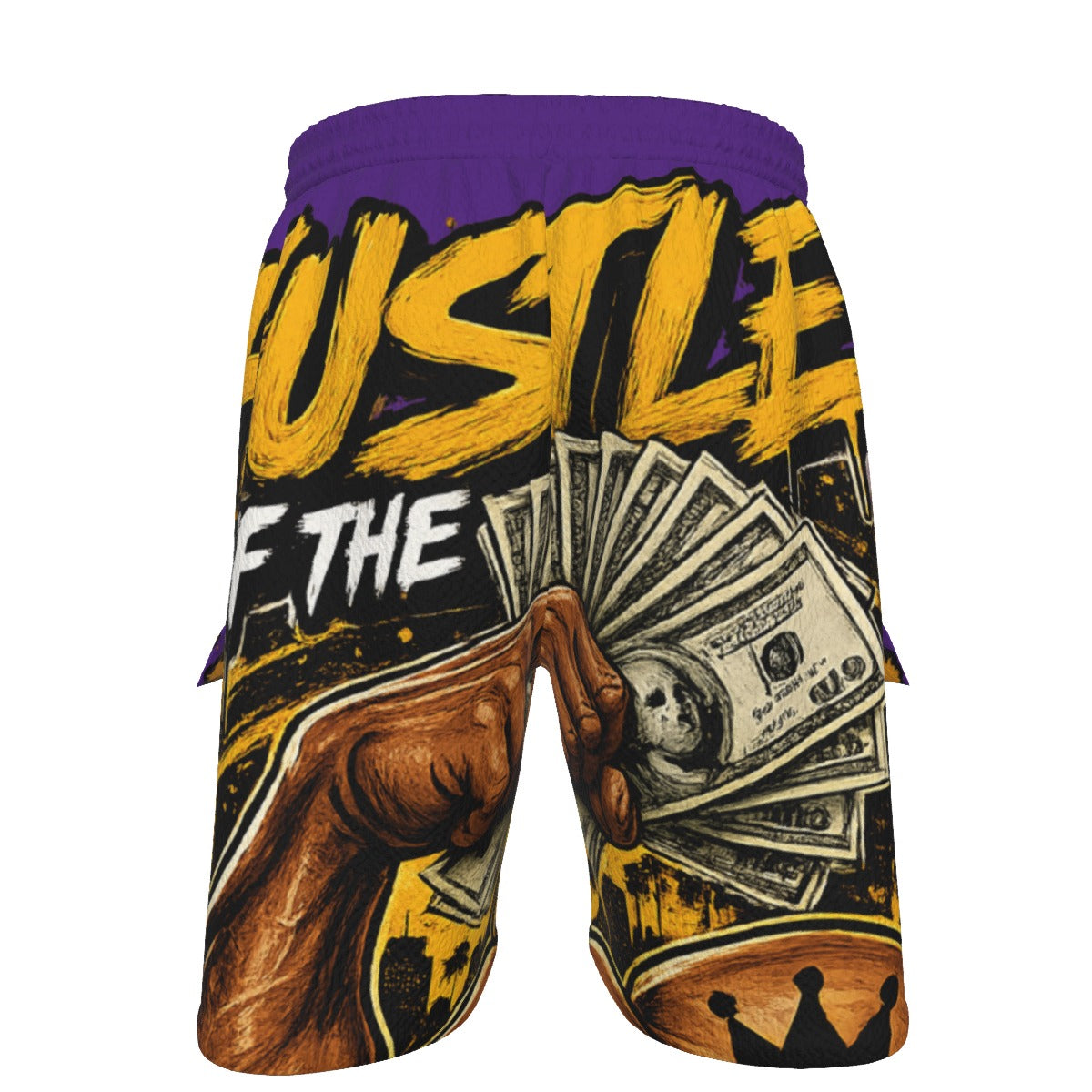 Royal Racks— Hustle Off the Muscle Men's Cargo Shorts
