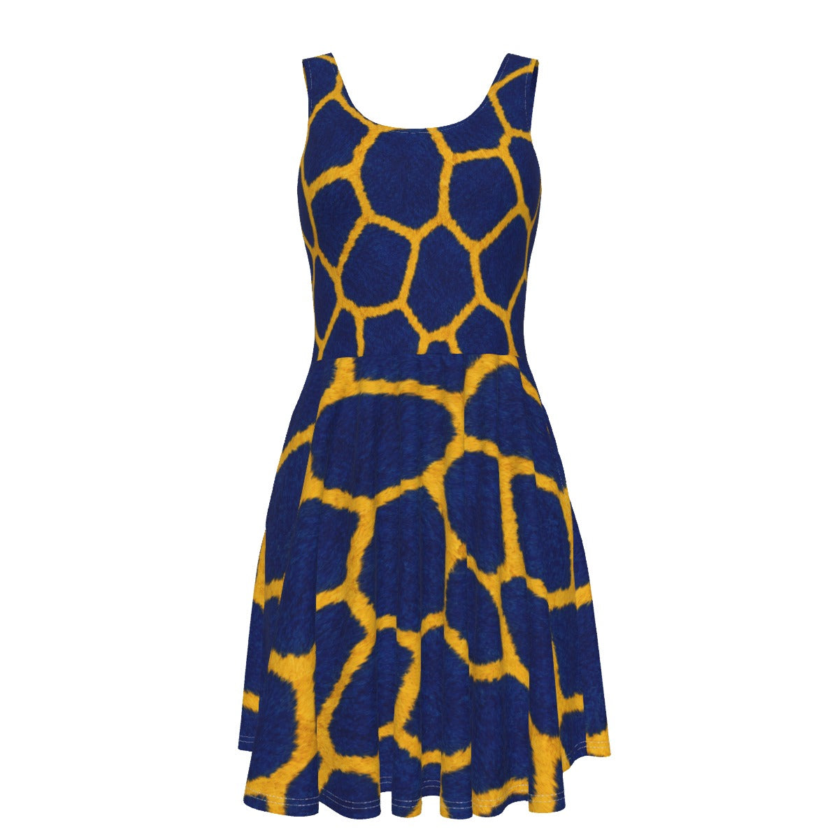 Royal Giraffe Women's Tank Vest Dress