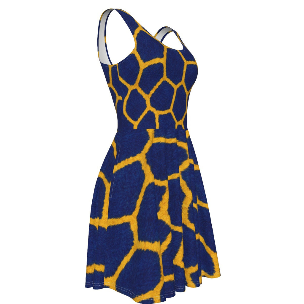 Royal Giraffe Women's Tank Vest Dress