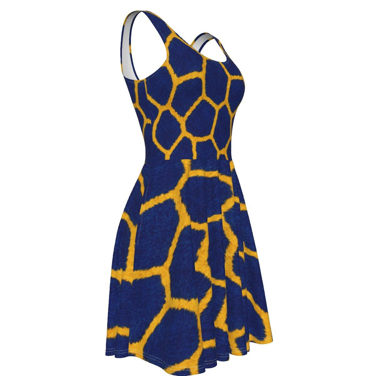 Royal Giraffe Women's Tank Vest Dress