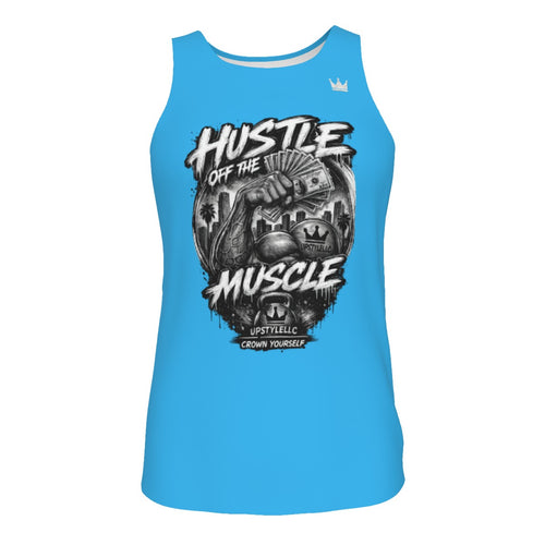 Blue Motion — Hustle Off the Muscle Men's Tank Top
