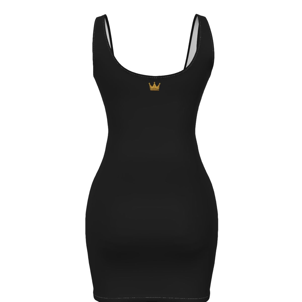 Crown BLK GLD Women's Bodycon Dress