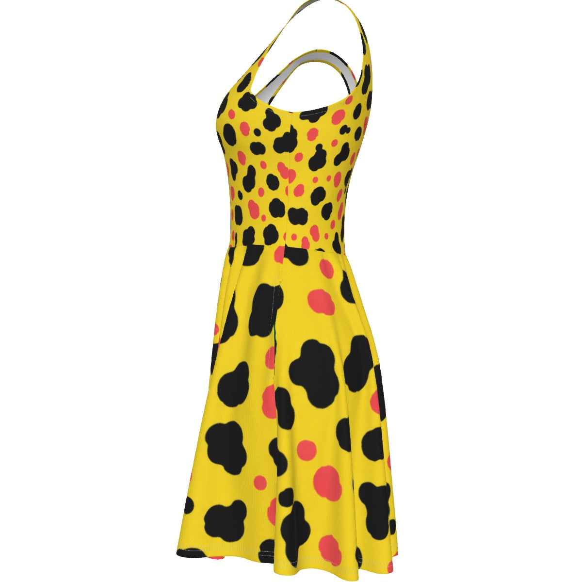 Blush Dalmatian Women's Tank Vest Dress