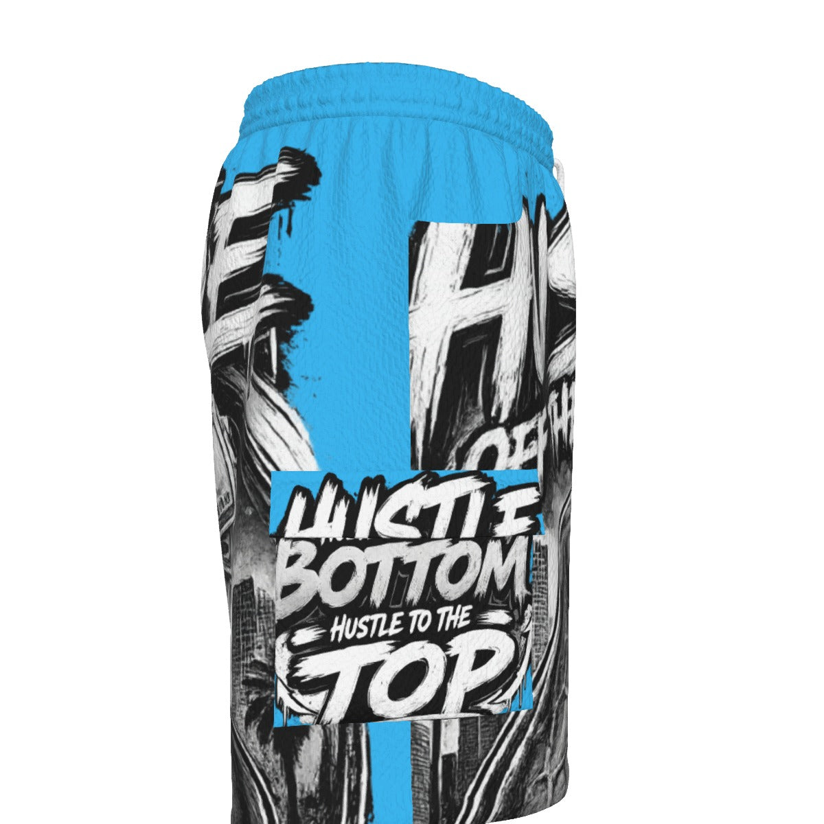 Blue Motion — Hustle Off the Muscle Men's Cargo Shorts