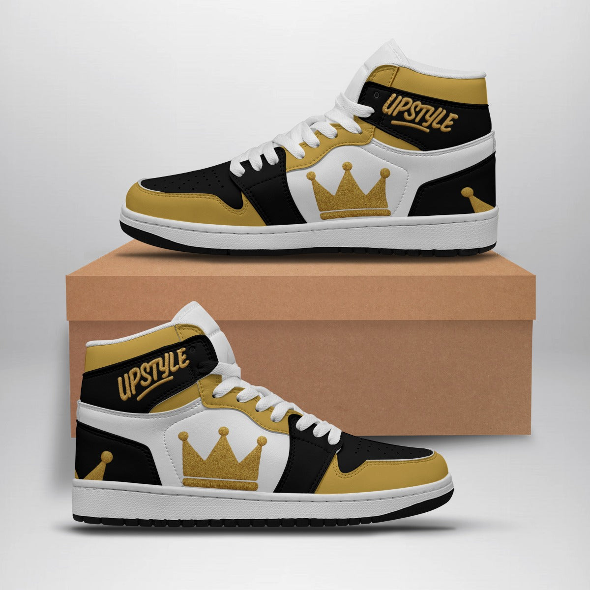 Crown BLK GLD Men's UPSTYLE shoe