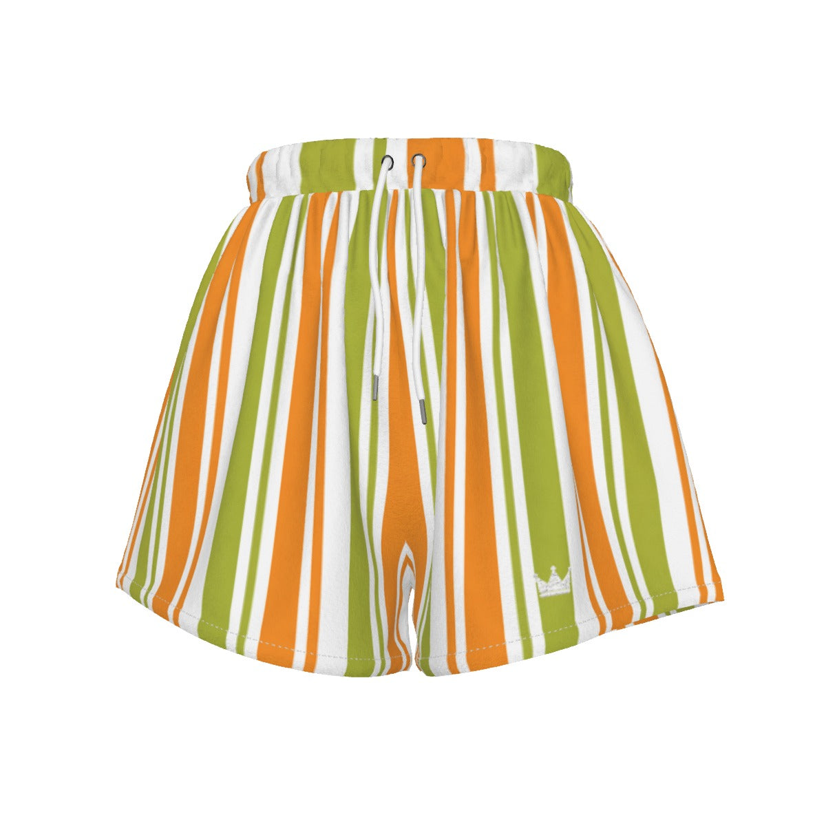 Crown Citrus Stripe Women's Shorts