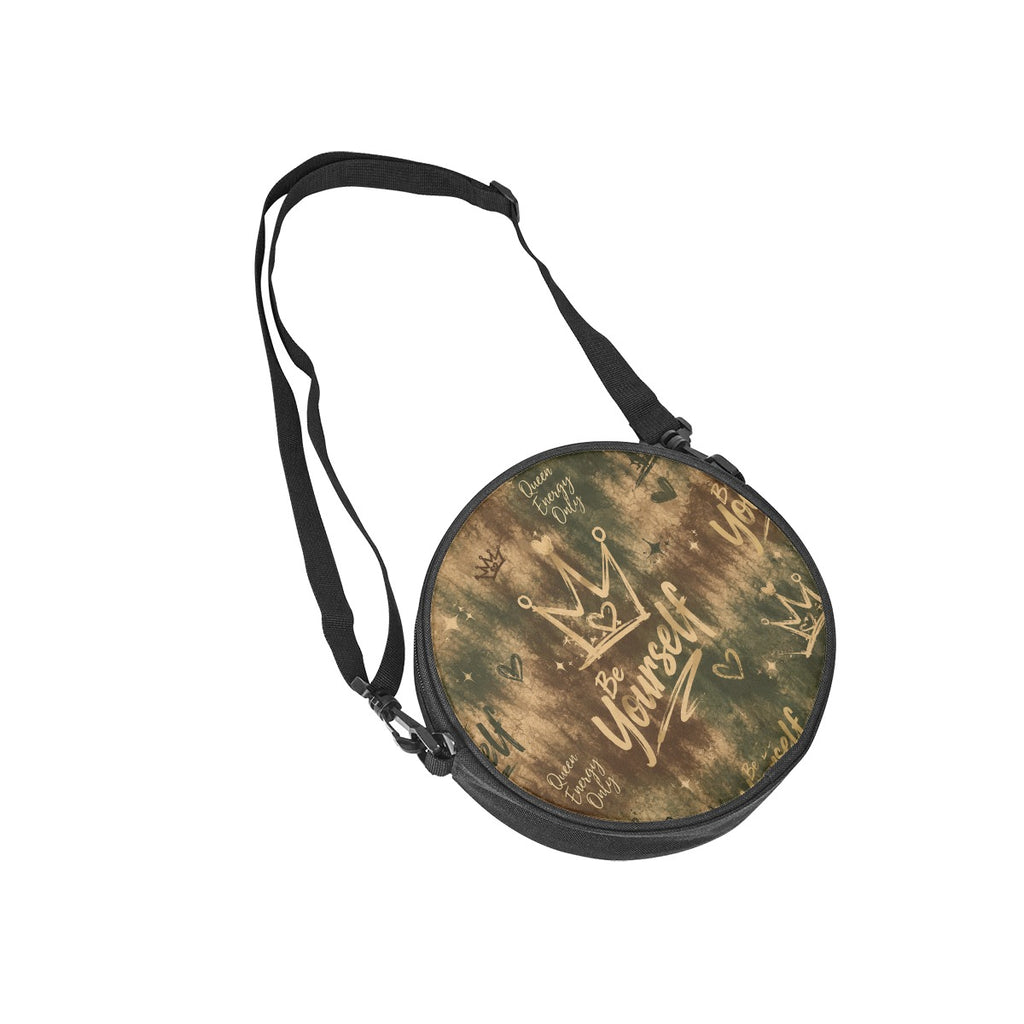Luxury Gold Round Satchel Bags