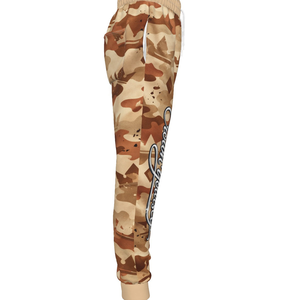 Pantalon de jogging camouflage du désert pour hommes Crown Yourself