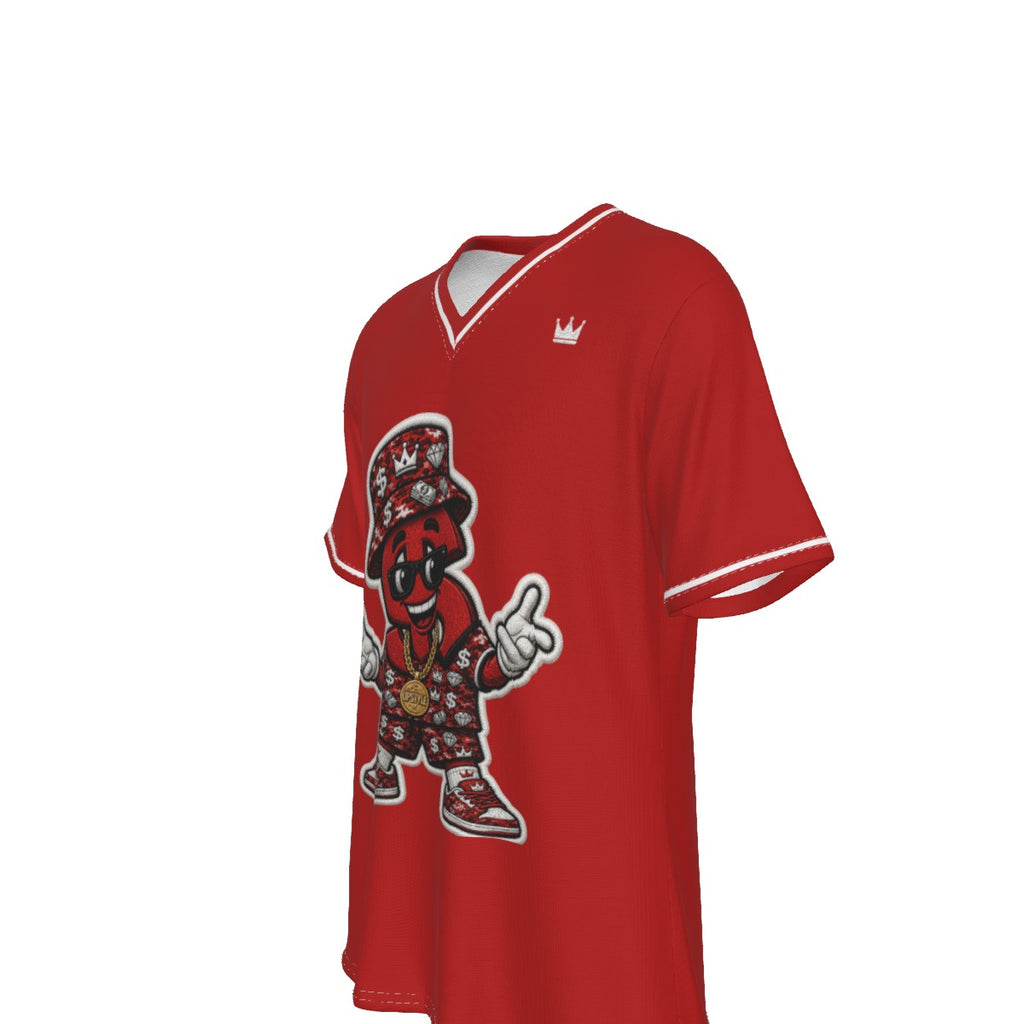 Red Alert Money Moves V-Neck T-Shirt