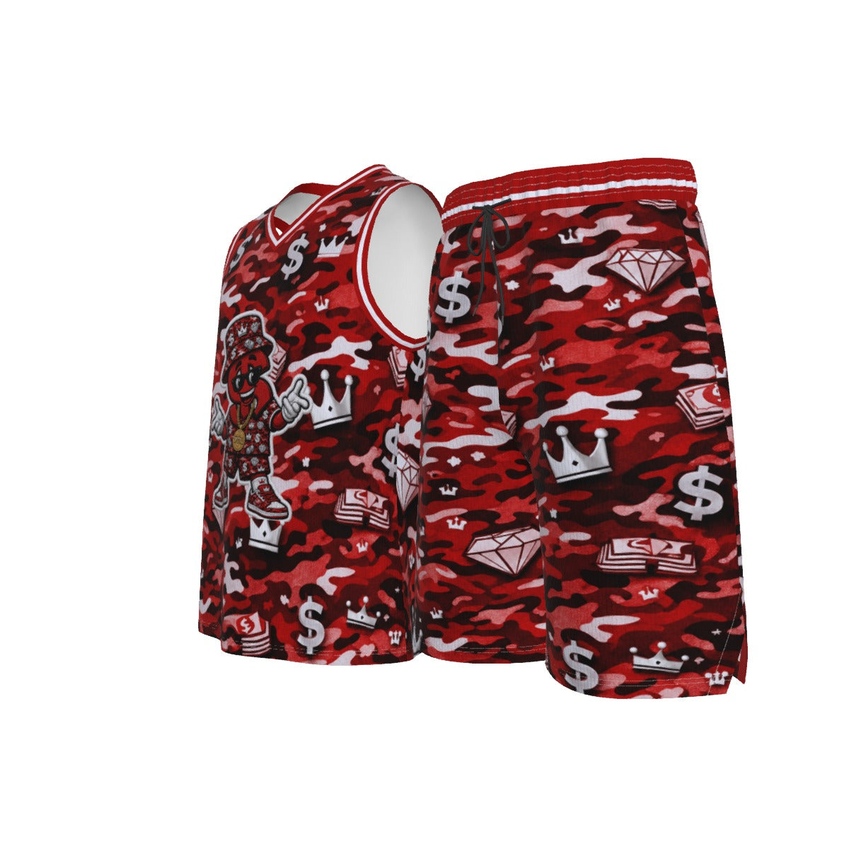 Camo Red Alert Money Moves 
Men's Set