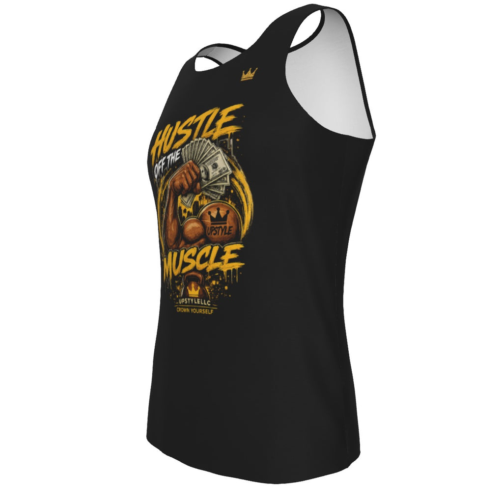 Black Grind — Hustle Off the Muscle Men's Tank Top