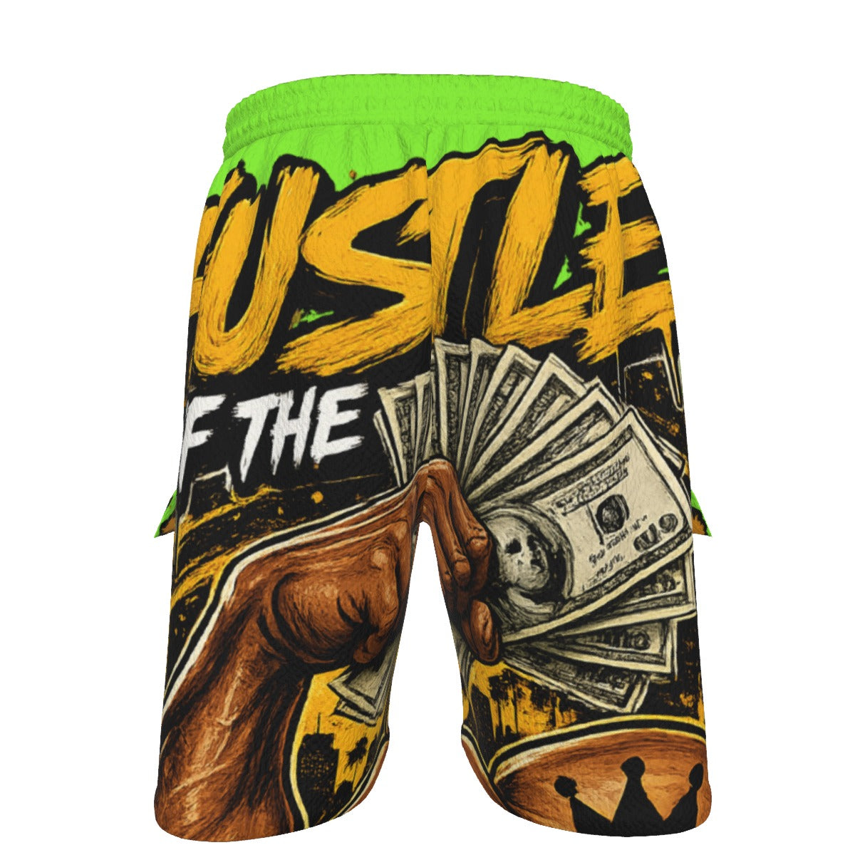 Money Voltage— Hustle Off the Muscle Men's Cargo Shorts
