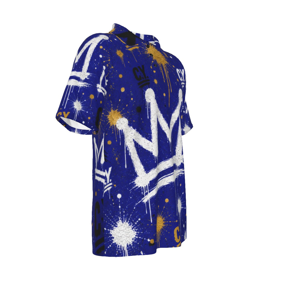 C.Y. Crown code- Royal Horizon Men's Polo