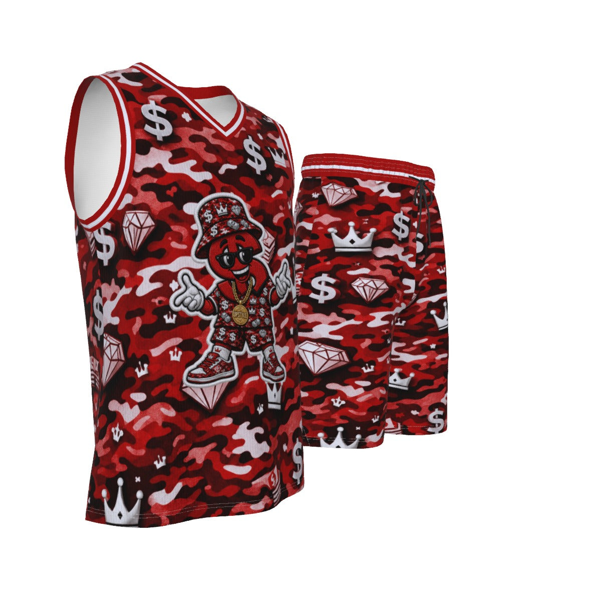 Camo Red Alert Money Moves 
Men's Set
