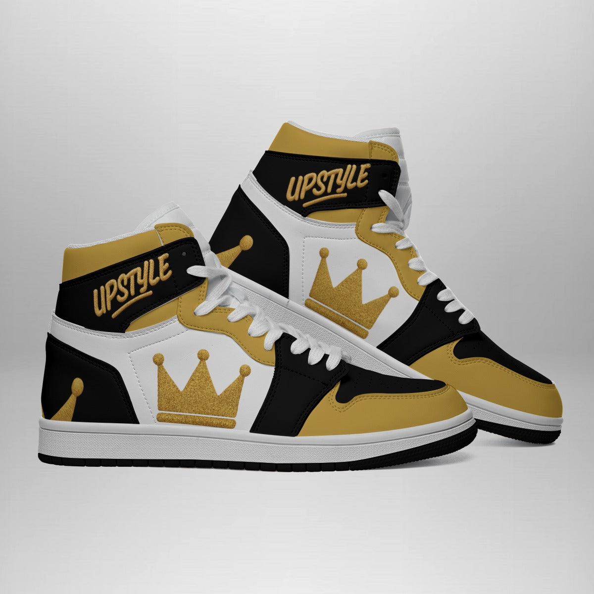 Crown BLK GLD Men's UPSTYLE shoe