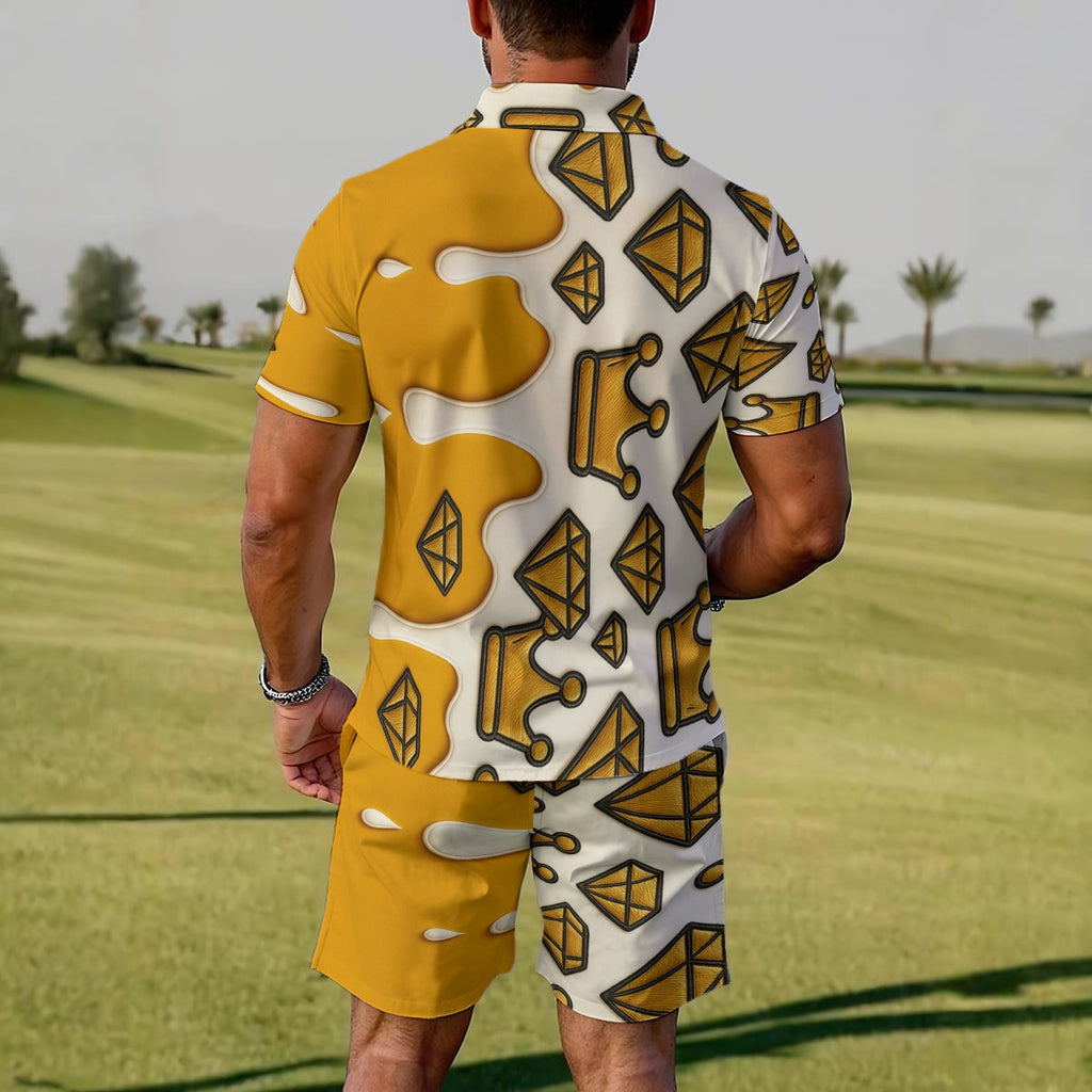 Royal Summer Set Yellow/White/Black