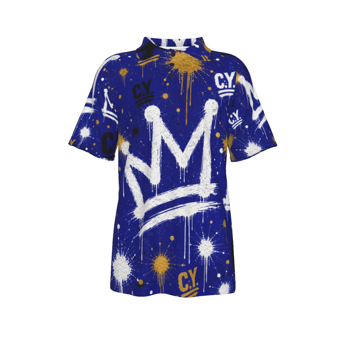 C.Y. Crown code- Royal Horizon Men's Polo
