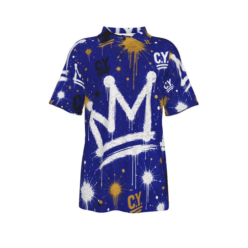 C.Y. Crown code- Royal Horizon Men's Polo