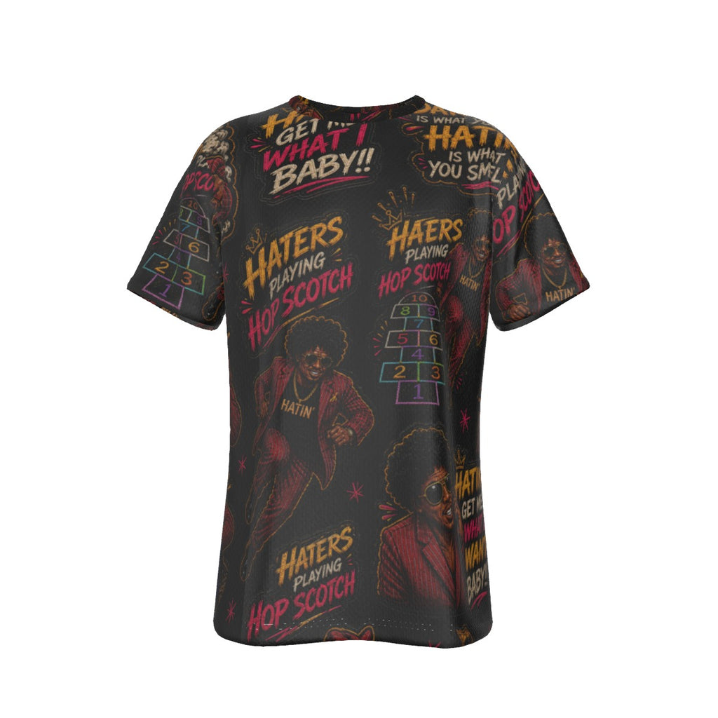 Hatin Darnell All-Over Print Tee – Black